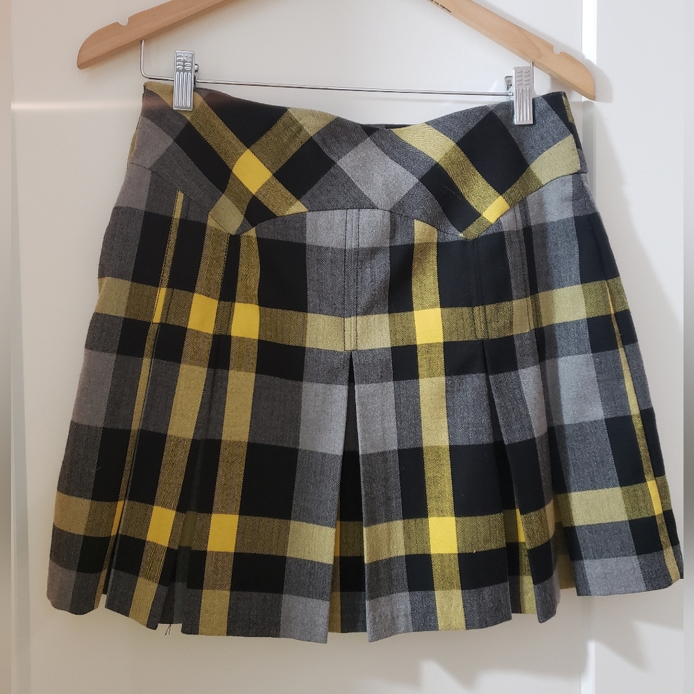 90s le chateau plaid skirt - Picture 1 of 5